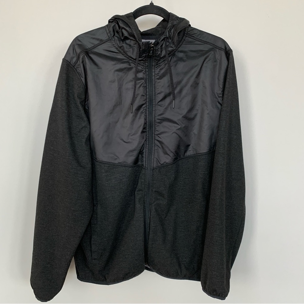 Rhone Dark Gray Multimedia Jacket‎ with Hood Size L